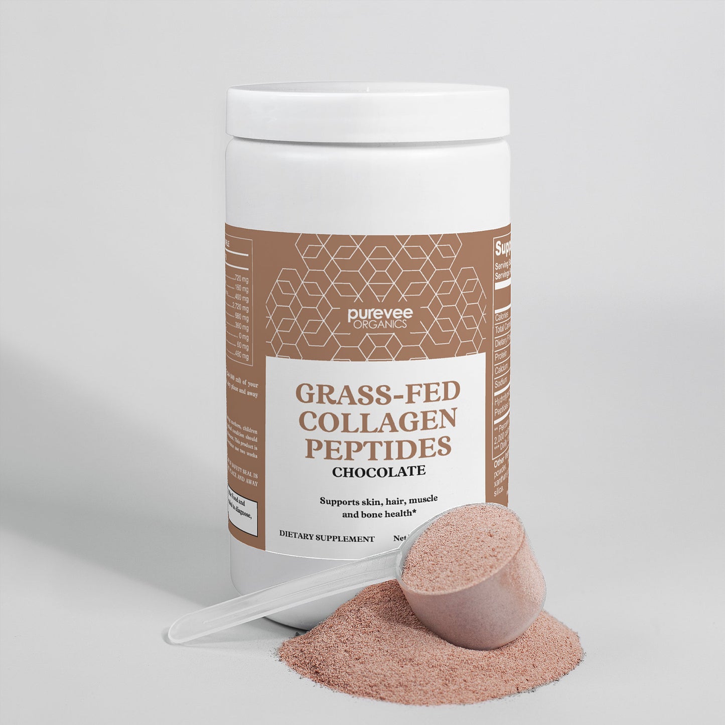 Grass-Fed Collagen Peptides Powder (Chocolate)