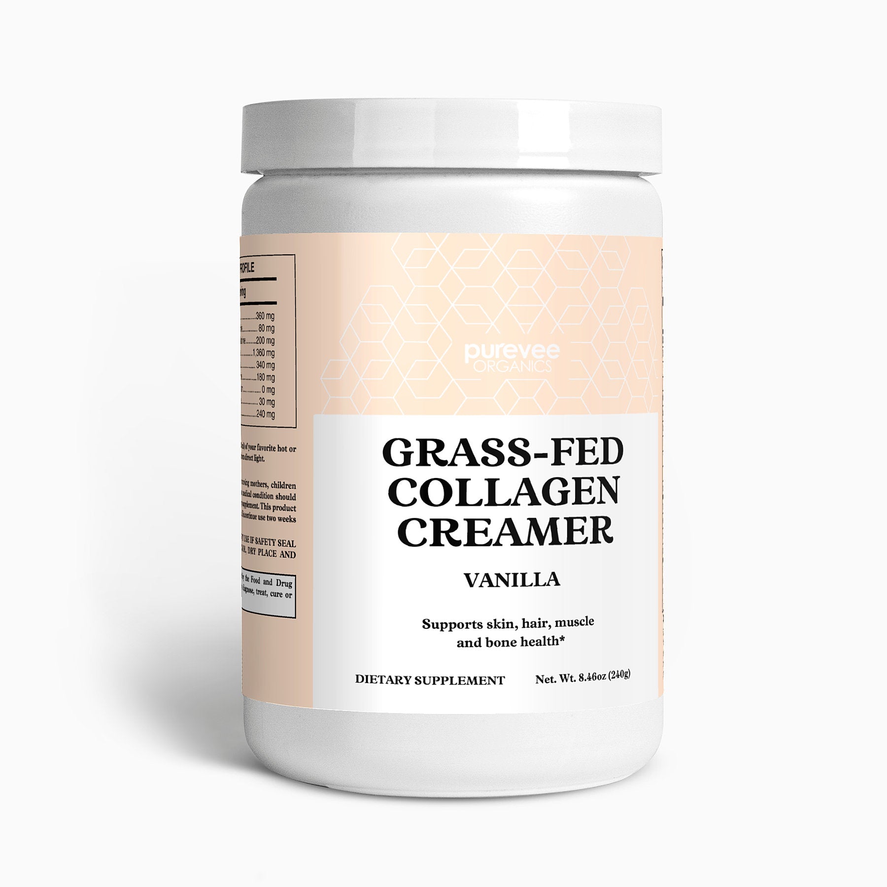 Grass-Fed Collagen Creamer (Vanilla)