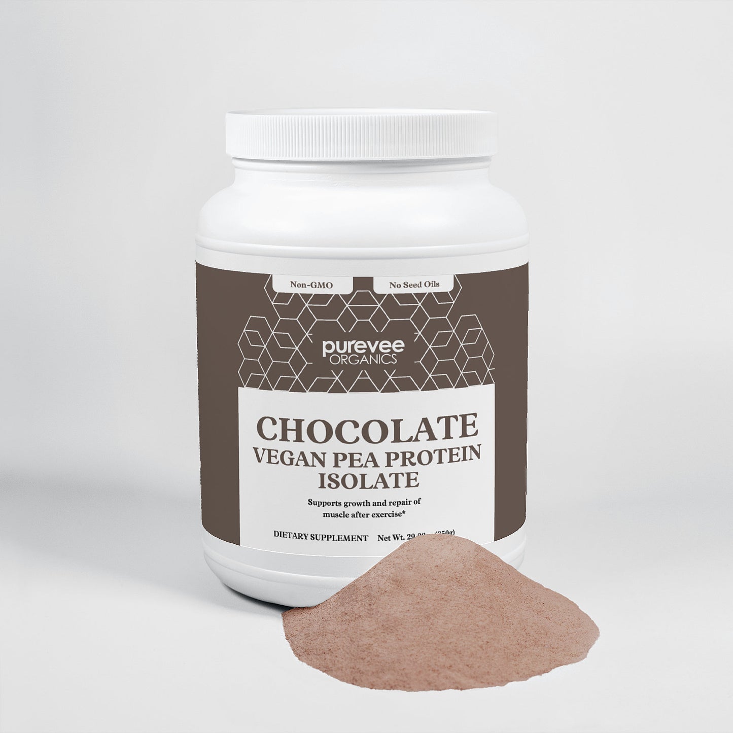 Chocolate Vegan Pea Protein Isolate Powder