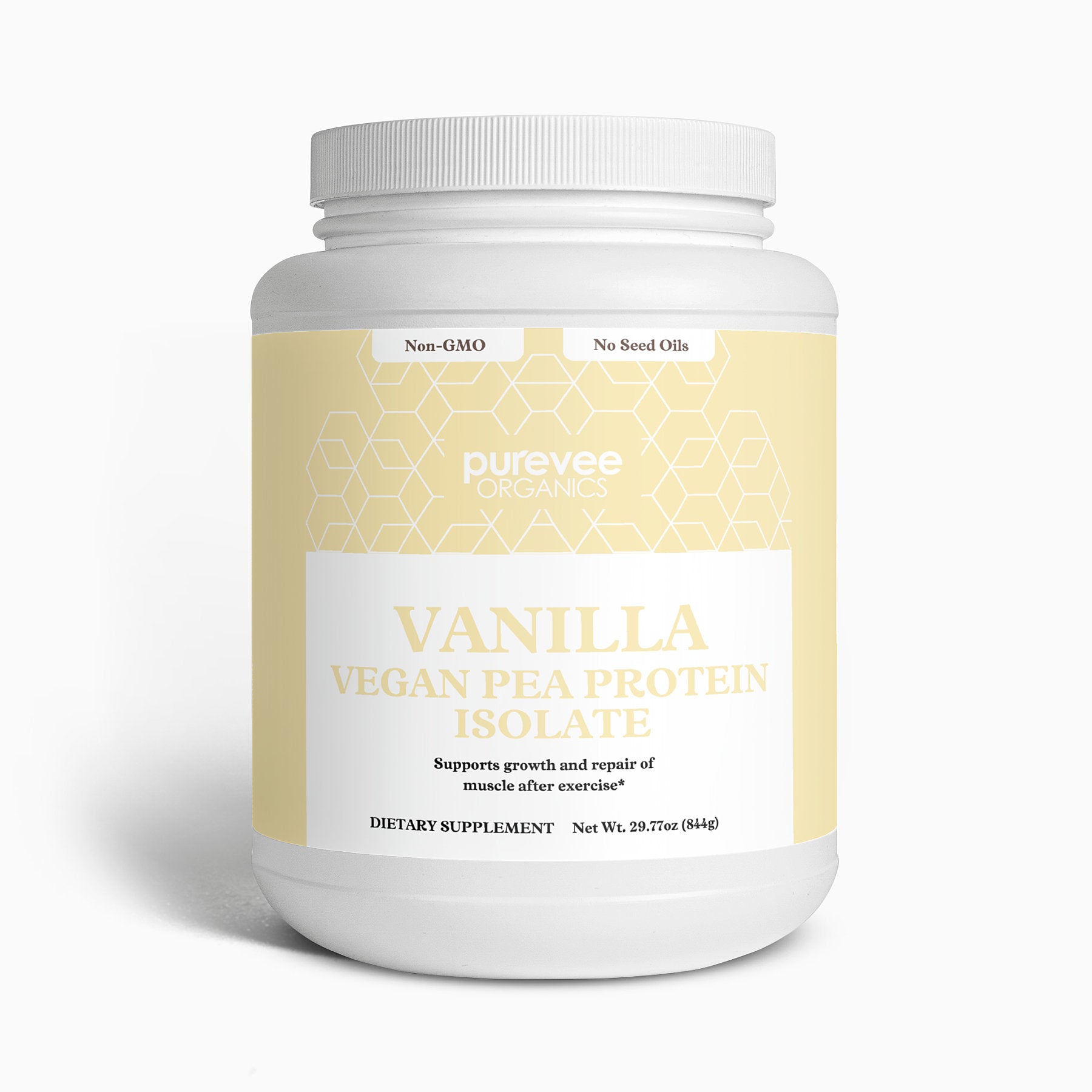 Vanilla Vegan Pea Protein Isolate Powder