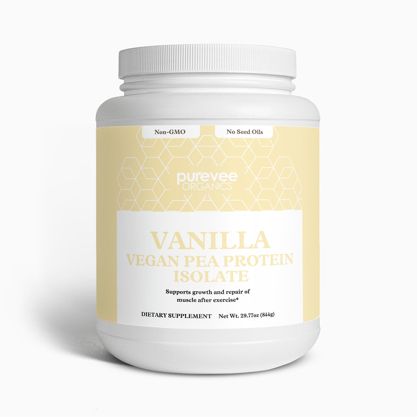 Vanilla Vegan Pea Protein Isolate Powder