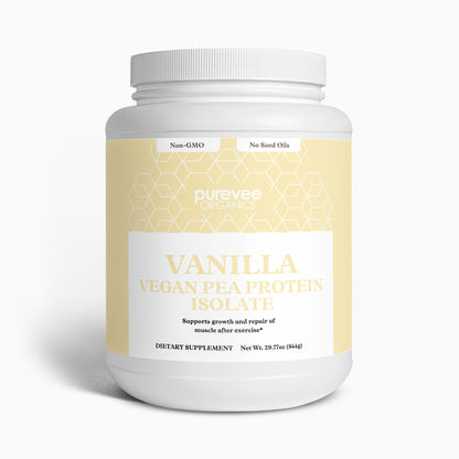 Vanilla Vegan Pea Protein Isolate Powder