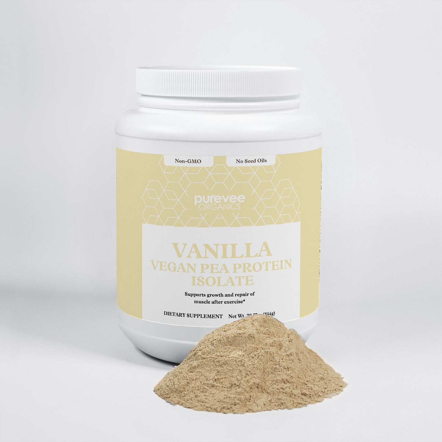 Vanilla Vegan Pea Protein Isolate Powder